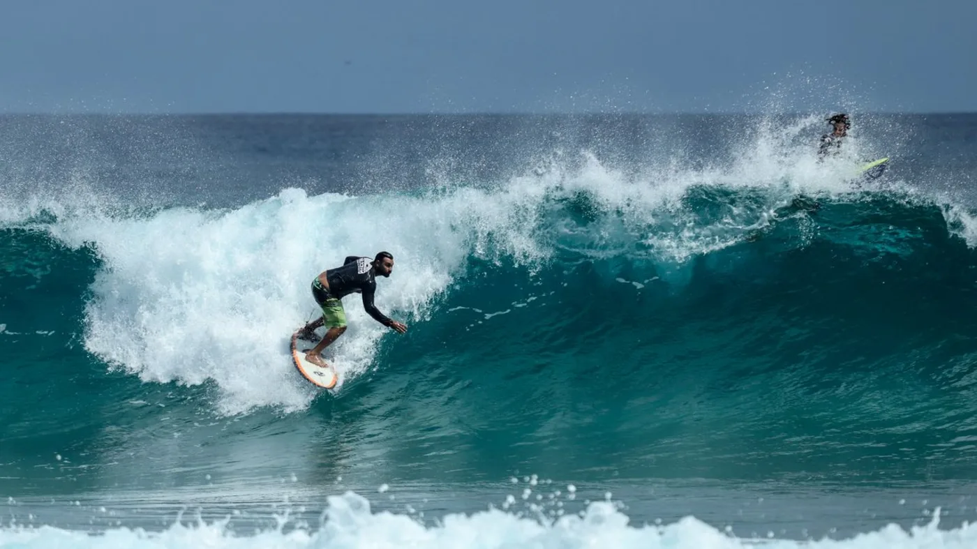 Surfing — the right analogy for entrepreneurship. Market is the wave.